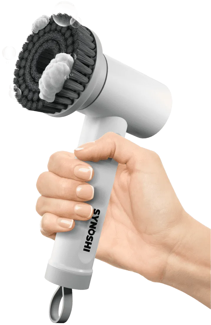 Synoshi scrubber in hand